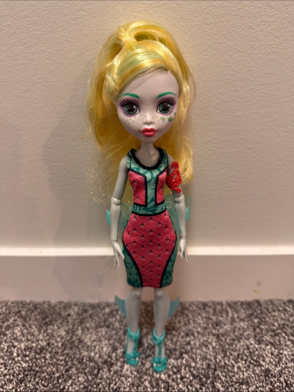 Monster High G2 Lagoona Blue Party Doll